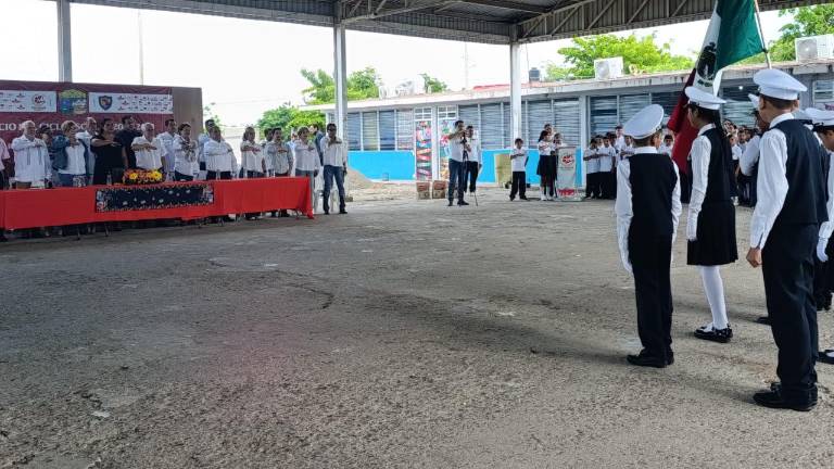 Arranque del ciclo escolar en Escuinapa.