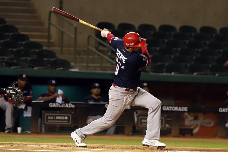 Batazos de Mejía y Rodríguez dan la serie a Águilas de Mexicali en Hermosillo