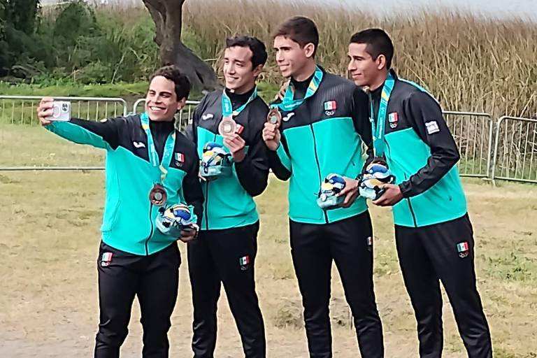México alcanza dos metales de bronce en remo, en Santiago 2023