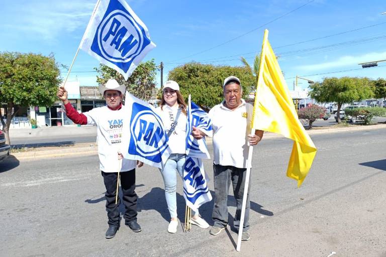 Apuesta Jacqueline Oros por el agua potable, servicios públicos y seguridad en Escuinapa