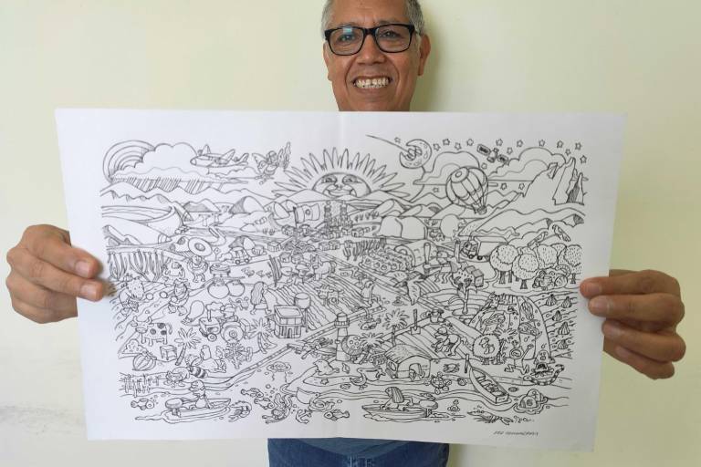 Ito Contreras recrea Sinaloa en la portada del libro Múltiples Lenguajes