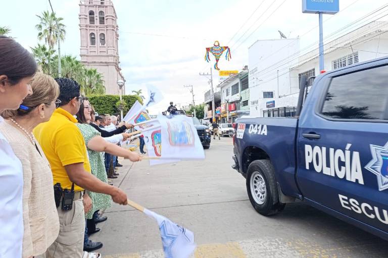Dan banderazo de inicio de operativo Guadalupe-Reyes en Escuinapa