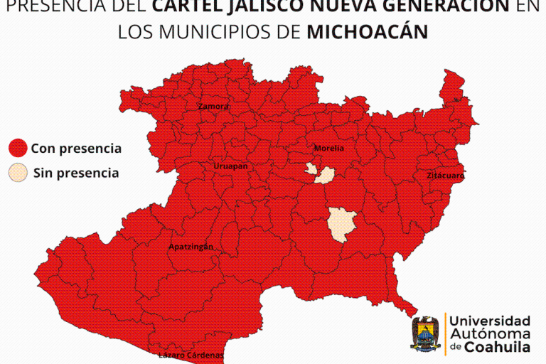 Radiografía del crimen organizado en Michoacán