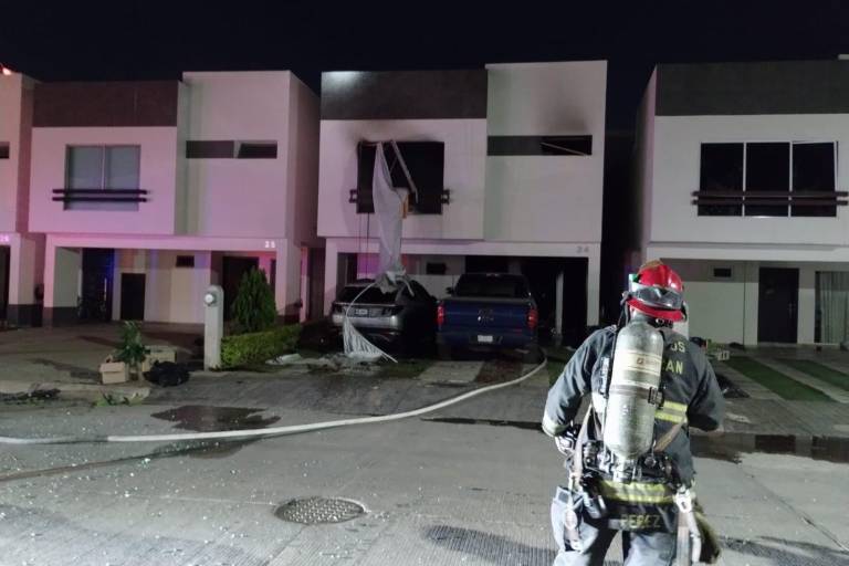 Mujer de Culiacán resulta con quemaduras tras explotar su vivienda