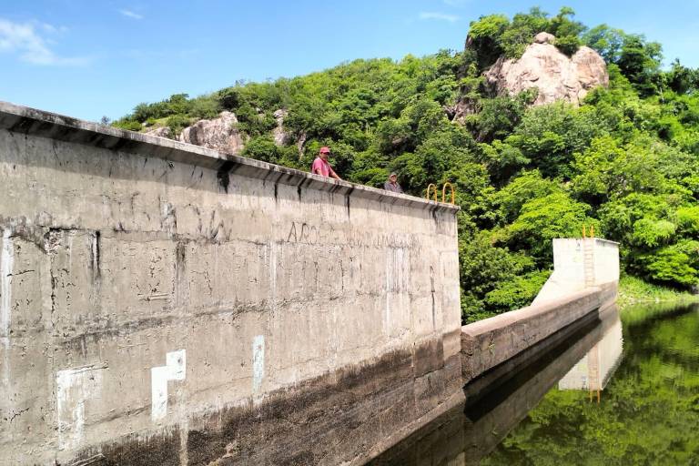 Presa ‘El Peñón’ en Escuinapa cierra 2024 al 76 por ciento de su capacidad