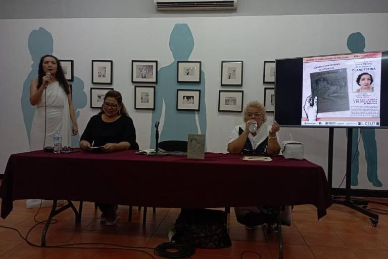 Comparte Elena Méndez su voz poética en ‘Clandestina’