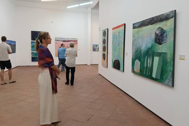 Abren la exposición ‘De la tierra, trayectos’, de Miguel Ángel Ortiz Bonilla
