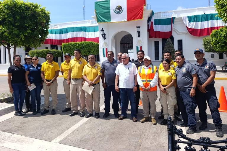 Activan en Escuinapa simulacro contra sismos