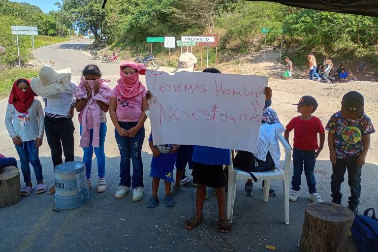 Tenemos hambre... necesidades: claman habitantes de la sierra de Rosario a las autoridades