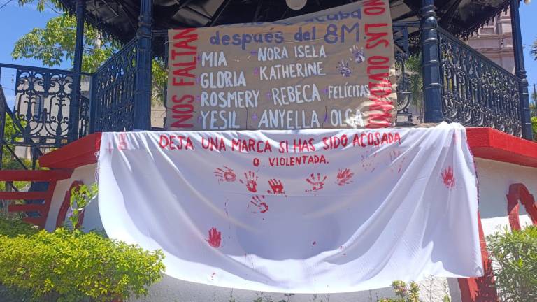 La colectiva Orquídeas Moradas mantiene el activismo contra la violencia hacia las mujeres.