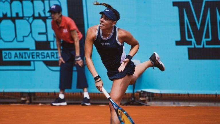 Giuliana Olmos cae en la primera ronda de dobles del Libema Open 2022