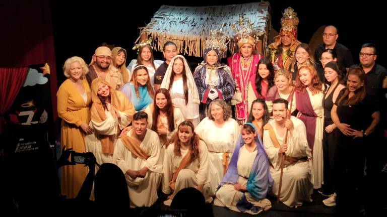 Ángeles, pastores, vírgenes y diablillos dieron vida a una de las tradiciones mexicanas más representativas de las fiestas navideñas.