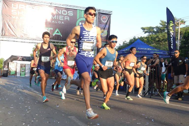 Conquistan Aragetze Nava y Diego García la 5KM Premier Mazatlán