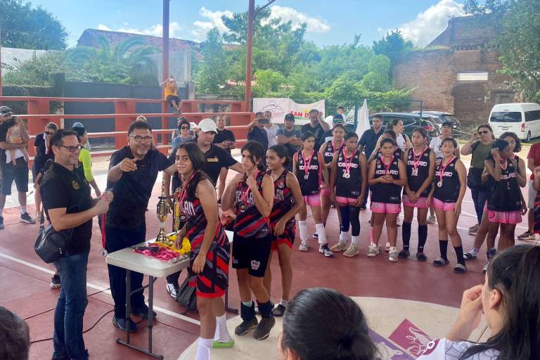 Culmina Selectivo Estatal de Ademeba Sinaloa 2022 femenil en El Rosario