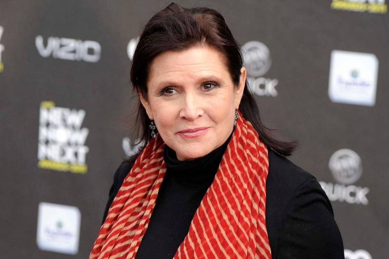 Carrie Fisher tendrá su estrella en el Paseo de la Fama