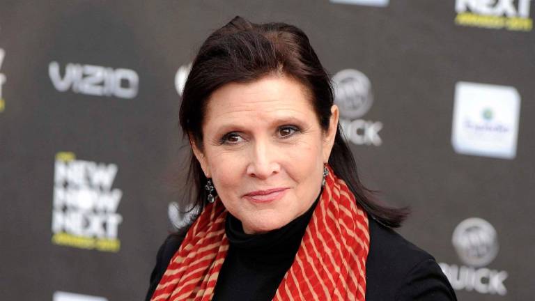 La fallecida actriz Carrie Fisher tendrá su propia estrella.