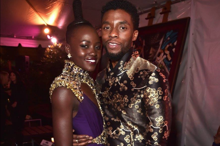 Recuerda Lupita Nyong’o a Chadwick Boseman al cumplirse tres años de su muerte