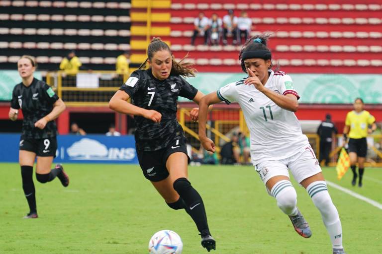 Selección Mexicana Femenil Sub 20 empata en su debut en la Copa del Mundo