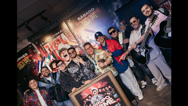 El grupo se presentó en Chile con un lleno total.