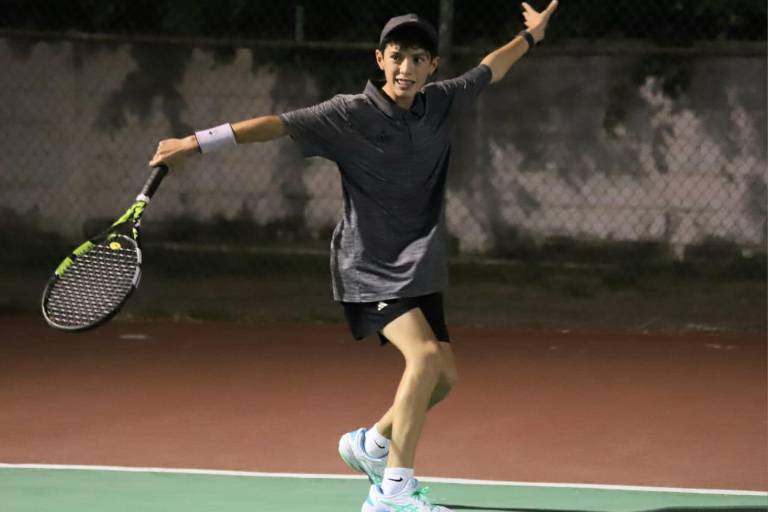 Tenistas en Mazatlán empiezan con victoria en Torneo Nuestras Tradiciones