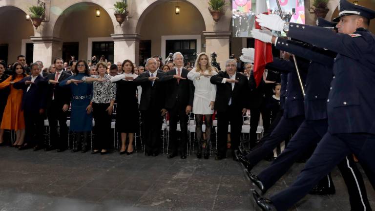 Edomex: Por primera vez AMLO va a informe de un Gobernador; del Mazo destaca triunfo de Delfina Gómez