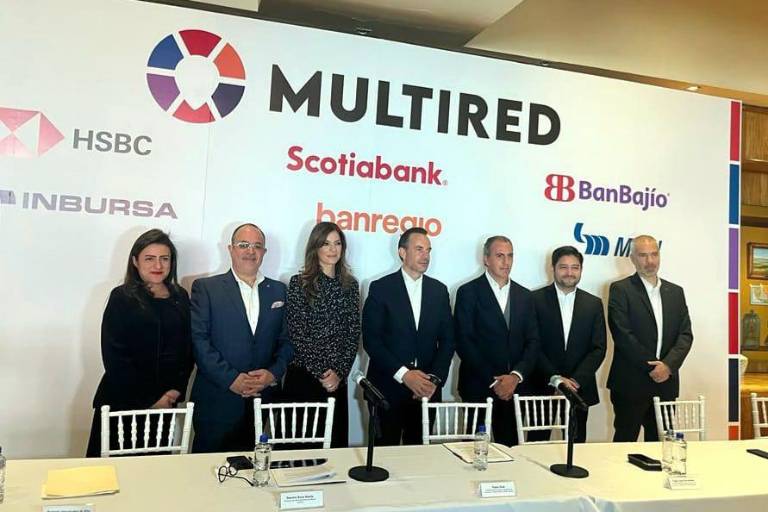 BanBajío, Banregio, HSBC, Inbursa, Mifel y Scotiabank crean Multired