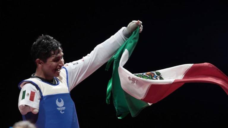 Juan Diego García ganó el oro en para taekwondo en Tokio 2020.