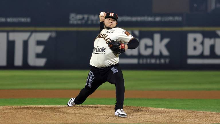 José Samayoa lanzó en plan estelar este lunes ante Cañeros de Los Mochis, en el inicio de la serie.