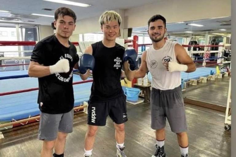 Jesús ‘Veneno’ Aréchiga comienza su aventura como sparring en Japón