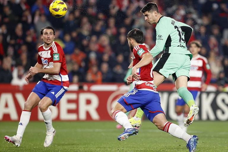Álvaro Morata acaba en Granada con la mala racha atlética a domicilio