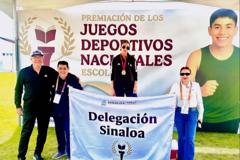 Destacan mazatlecos con tres medallas en los Juegos Escolares Nacionales