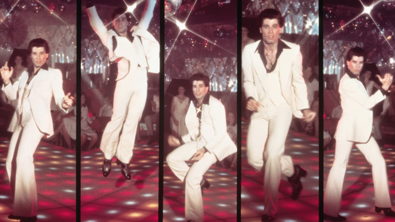 Subastan el traje que utilizó John Travolta en ‘Saturday Night Fever’