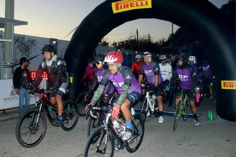 Multitudinaria respuesta tiene el Gran Fondo Mazatlán 2025