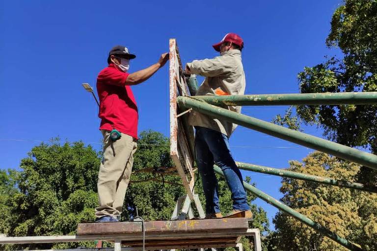 Unidad Deportiva de El Pozo, en Imala, es rehabilitada por el Imdec
