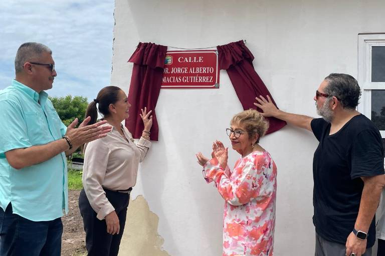 El Doctor Jorge Alberto Macías Gutiérrez ya tiene una calle con su nombre en Escuinapa