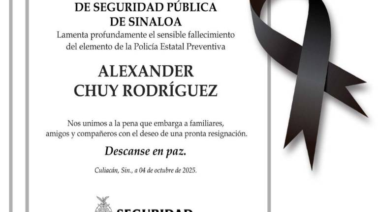Alexander perdió la vida la noche del viernes 3 de octubre mientras recibía atención médica, luego de haber resultado herido en un enfrentamiento armado.