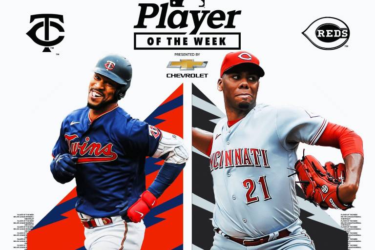 Byron Buxton y Hunter Greene son los mejores de la semana en las mayores