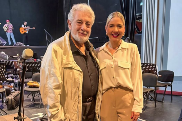 Plácido Domingo ya está en Mazatlán para su actuación en el Carnaval