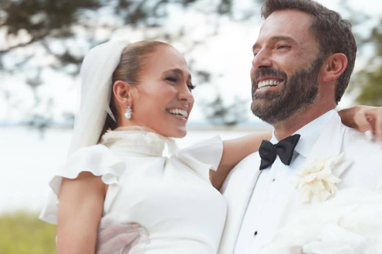 Jennifer Lopez y Ben Affleck celebran su aniversario de bodas con fotos inéditas