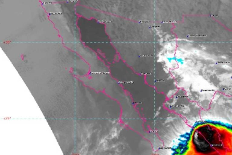Pronostican fuertes lluvias para el centro y sur de Sinaloa este domingo