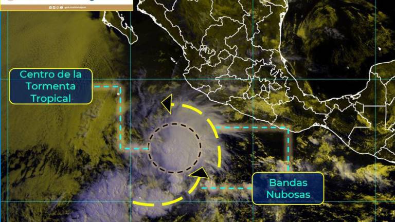 Se forma tormenta ‘Andrés’ en el Pacífico; establece récord de formación temprana
