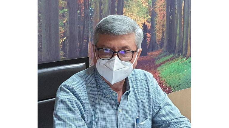 El Secretario de Salud estatal, Efrén Encinas Torres.