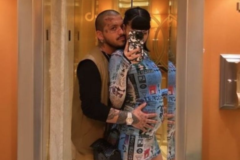 Confirma Christian Nodal que se quitará tatuajes de la cara por su hija