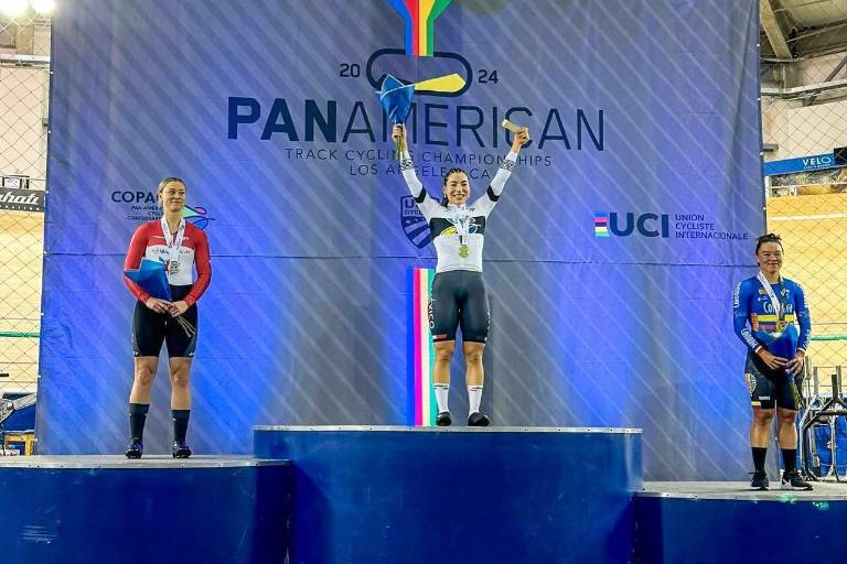 Sinaloense Luz Daniela Gaxiola, campeona panamericana de ciclismo