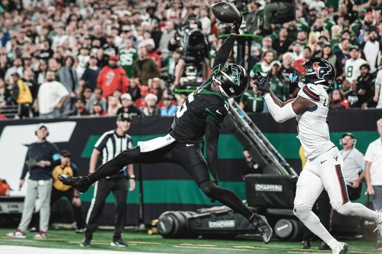 Jets rompen racha de derrotas con victoria sobre Texans