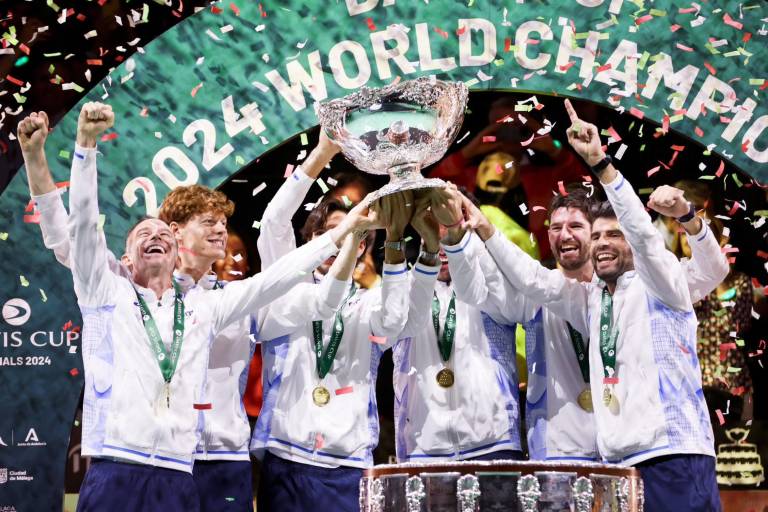 Italia defiende su corona en la Copa Davis