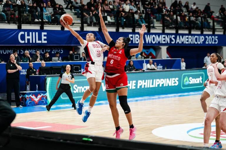 México cierra con derrota ante Estados Unidos, pero Mariana Valenzuela mantiene presencia sinaloense en la AmeriCup Femenina 2025