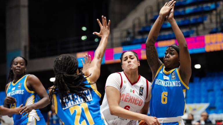 La mazatleca Mariana Valenzuela colaboró con 9 puntos y 10 rebotes para el triunfo mexicano.