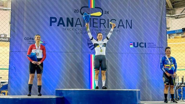 Sinaloense Luz Daniela Gaxiola, campeona panamericana de ciclismo