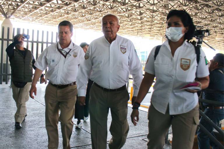 Tras incendio, alistan estancia provisional para migrantes en Ciudad Juárez